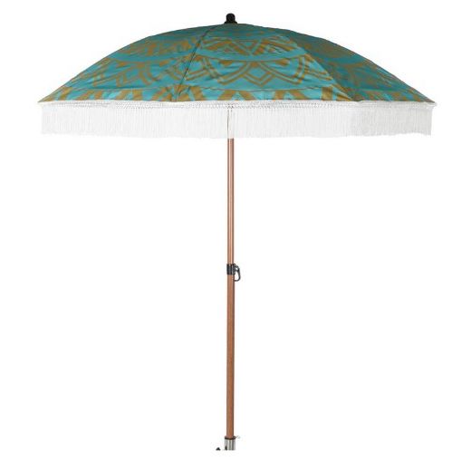 umbrella mandela turqoise