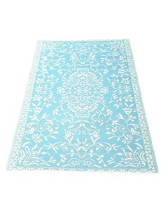 carpet 120x180 aqua-white
