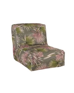 inflatable chair green