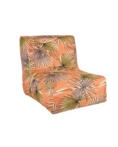 inflatable chair orange