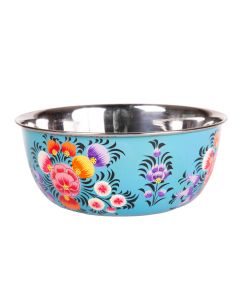 RVS handpainted bowl India blue