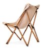 Klappbarer Liegestuhl Schmetterling, Butterfly chair Kamel