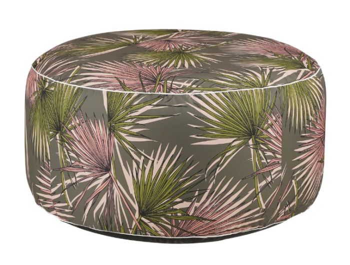 inflatable pouf green