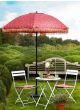 Strand Sonnenschirm Berry rosa