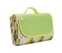 Foldable beachmat leaves yellow-green