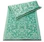 Outdoor-Teppich aus Kunststoff Japanische Blumen grün/mintgrün