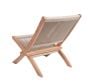 Rope lounge chair natural