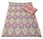 Outdoor-Teppich aus Kunststoff Ikat terra/gelb/rot