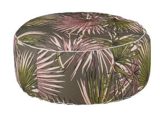 inflatable pouf green