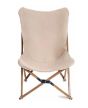 Klappbarer Liegestuhl Schmetterling, Butterfly chair Kamel