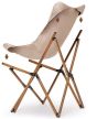 Klappbarer Liegestuhl Schmetterling, Butterfly chair Kamel