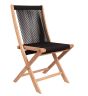 ByMoose Silla plegable Rope Chair Negro – imagen 3